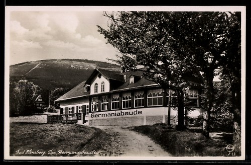 Ansichtskarte bad flinsberg - bad, i
