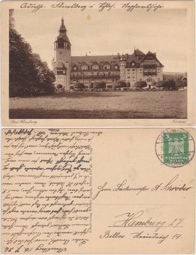 Postcard bad flinsberg - bad,