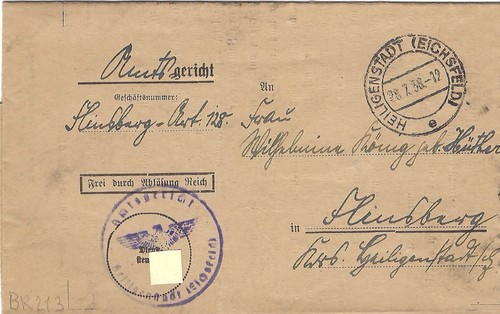 Alter brief von heiligenstadt - brief,