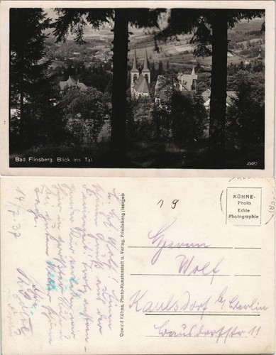 Postcard bad flinsberg - bad,