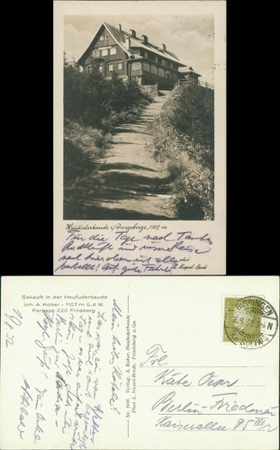 Postcard bad flinsberg - bad,