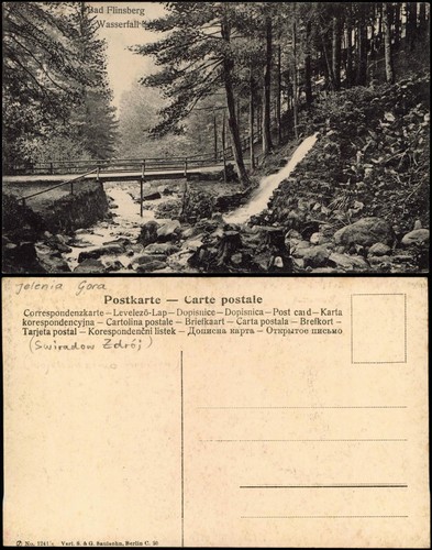 Postcard bad flinsberg - bad,