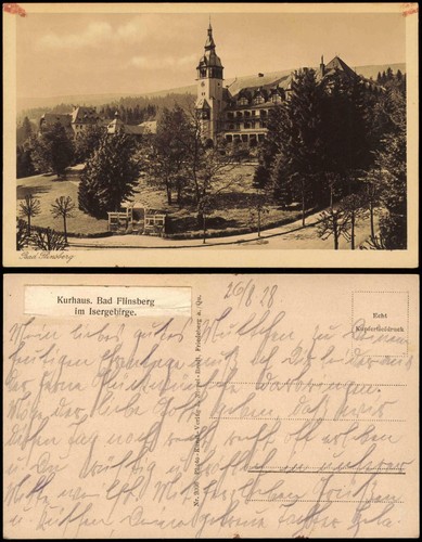 Postcard bad flinsberg - postcard,