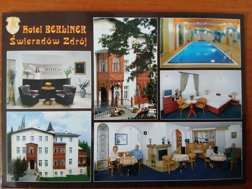 Postkarte 2107 gelaufen bad - postkarte, gelaufen,