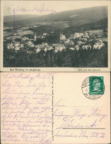 Postcard bad flinsberg - postcard,