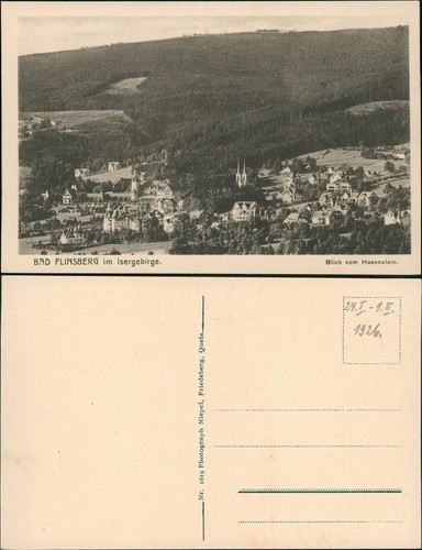 Postcard bad flinsberg - bad,