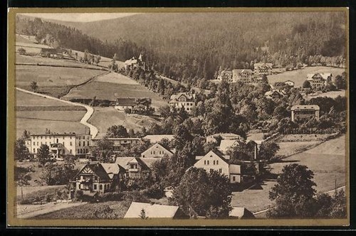 Ansichtskarte bad flinsberg - bad,