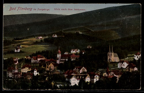 Ansichtskarte bad flinsberg - bad,
