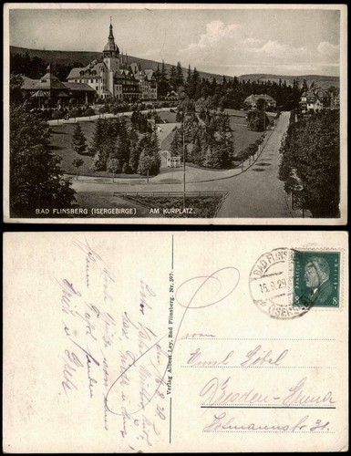 Postcard bad flinsberg - bad,