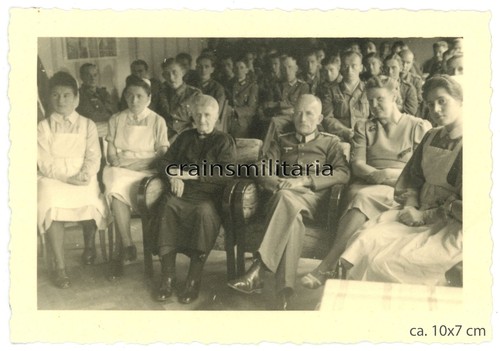 Orig foto arzt - offizier, drk