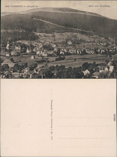 Ansichtskarte bad flinsberg - bad,