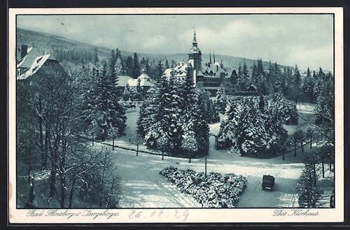 Ansichtskarte bad flinsberg - bad,