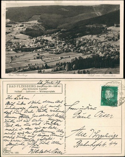 Postcard bad flinsberg - postcard,